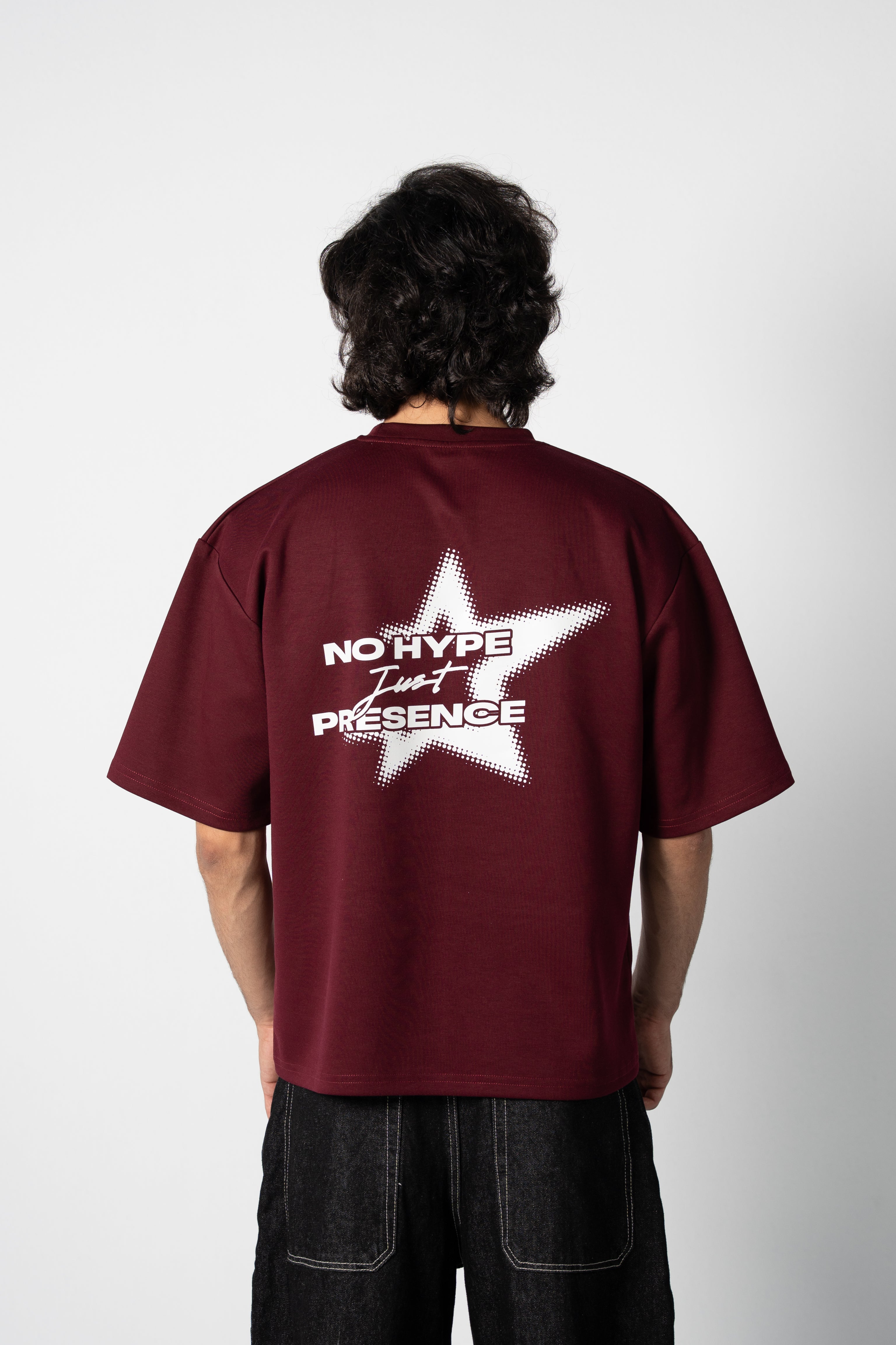 NO HYPE JUST PRESENCE T-SHIRT