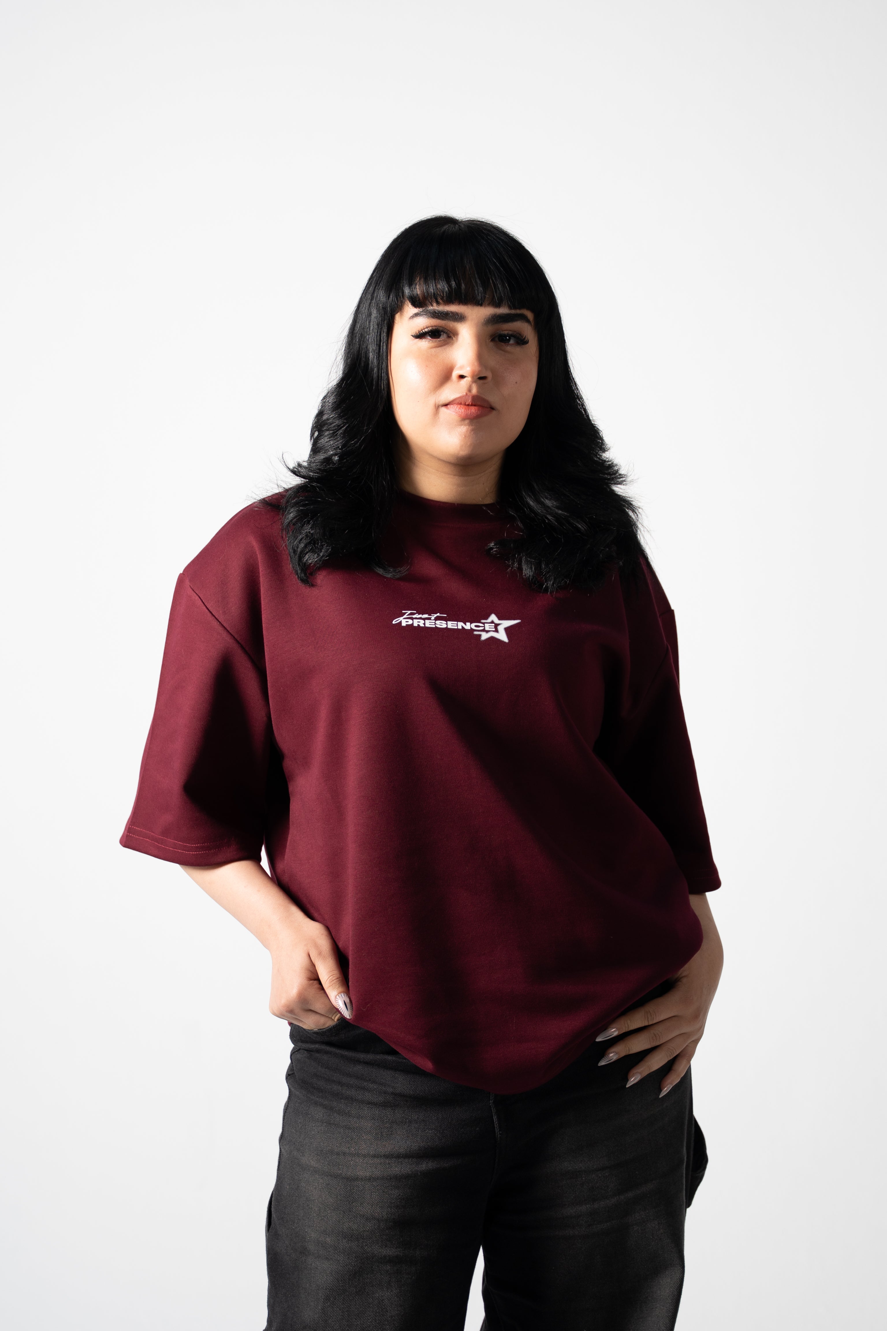 NO HYPE JUST PRESENCE T-SHIRT